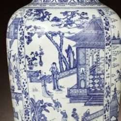 Kangxi period SOldier Vase