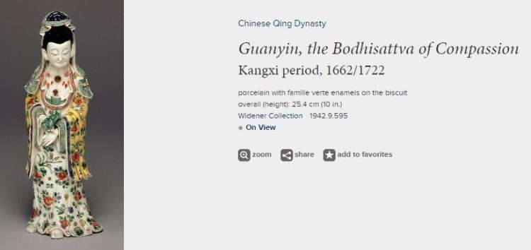 Guanyin, the Bodhisatva of Compassion