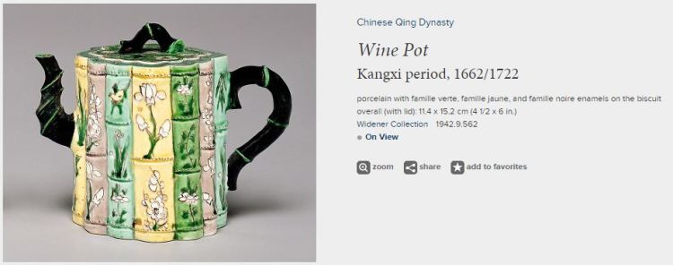 Chinese Wine Pot