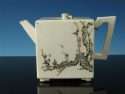 Inscription, 19th C. Chinese Inscribed Teapot