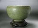 Song Ge type Celadon Beggars Bowl