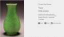 Chinese Apple Green Porcelain vase