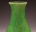 Mouth Chinese Apple Green vase