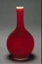 18th C. Chinese Ox-blood bottle vase