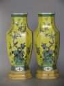 19th C. Famille Noire vases