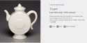 19th C. Chinese Blanc-de-chine teapot.