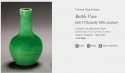 Chinese Kangxi Apple Green Bottle Vase