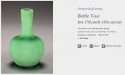 Chinese Kangxi Apple Green Bottle Vase