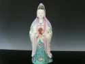 19th C. Chinese Kwan-yin In Enamel Colors.