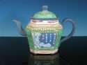 Famille Rose Yixing Inscribed teapot