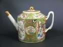 19th C. Chinese Rose Medallion Teapot