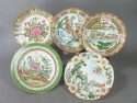 19th C. Chinese Famille Rose Export Plates