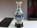 late Qing Blue and White Ge vase