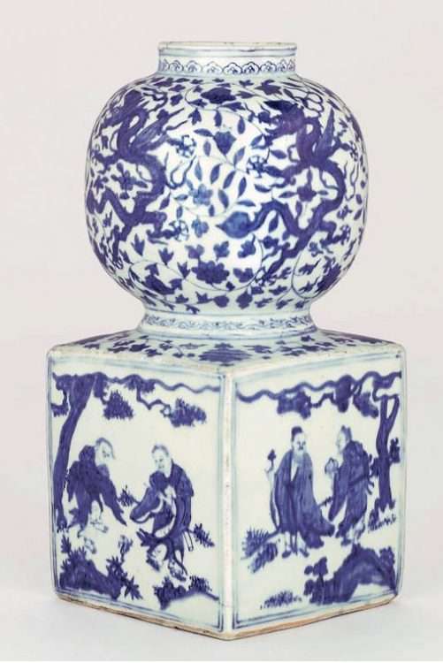 Dragon and Immortal Jiajing vase