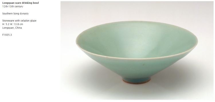 Song Dynasty Lonquan Celadon Bowl 