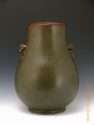 Chinese Teadust Glaze vase