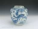 Ming Blue and White Deer Pattern jar