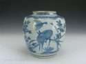 Ming Blue and White Deer Pattern jar