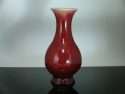 19th C. Chinese ox-Blood Pear Shaped Vase