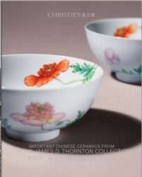 Dr. James Thornton Collection fo Ceramics