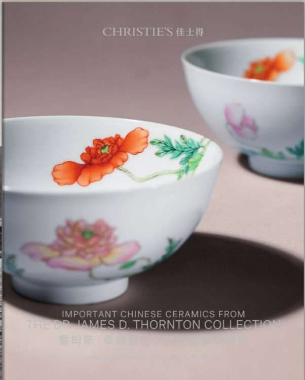 James D. Thornton Collection Chinese Art