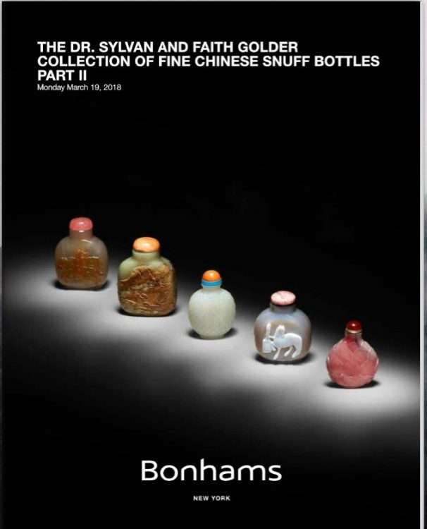 Golder Collection of Snuff Bottles March 19