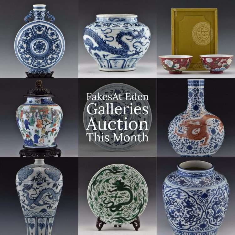 Fake Chinese Porcelain Auction At Eden Galleries