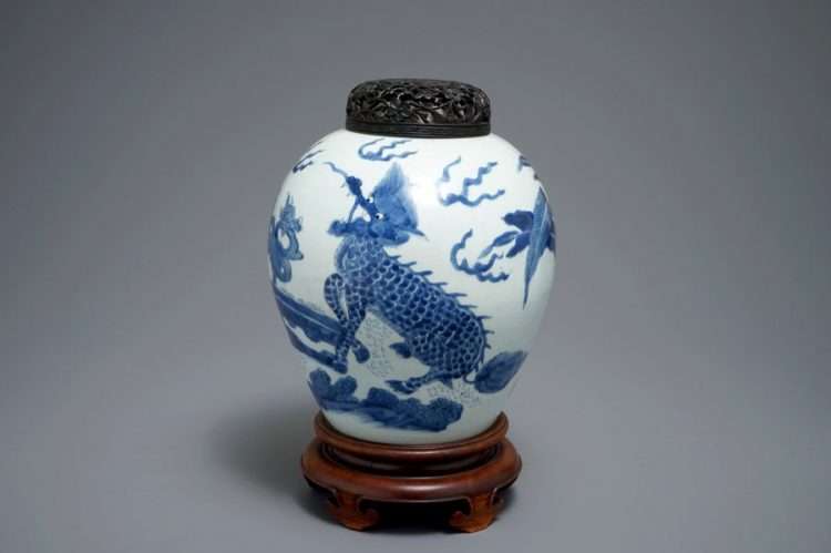 Chinese Transitional Jar