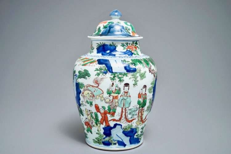 Chinese Transitional Jar