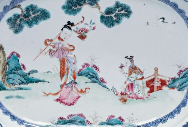 18th C. Chinese export plattter