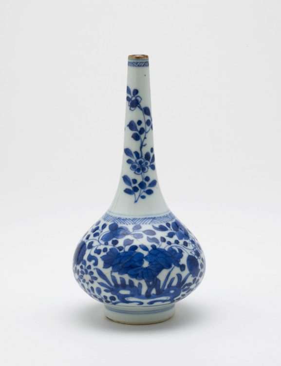 Kangxi rose water vase