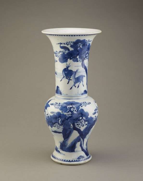 Kangxi porcelain vase