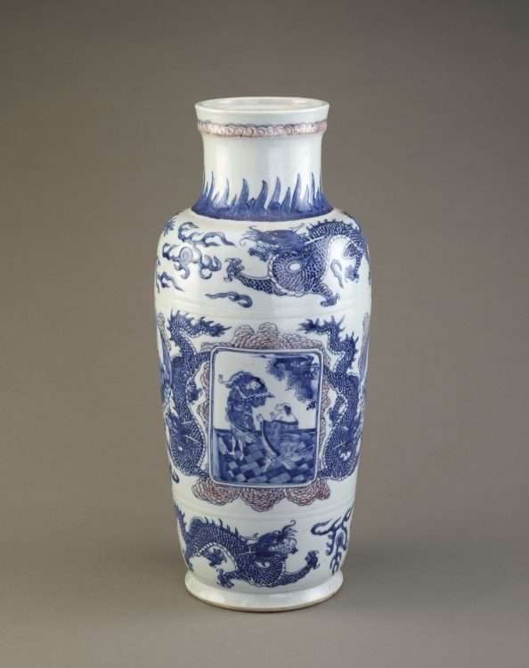 Kangxi porcelain vase