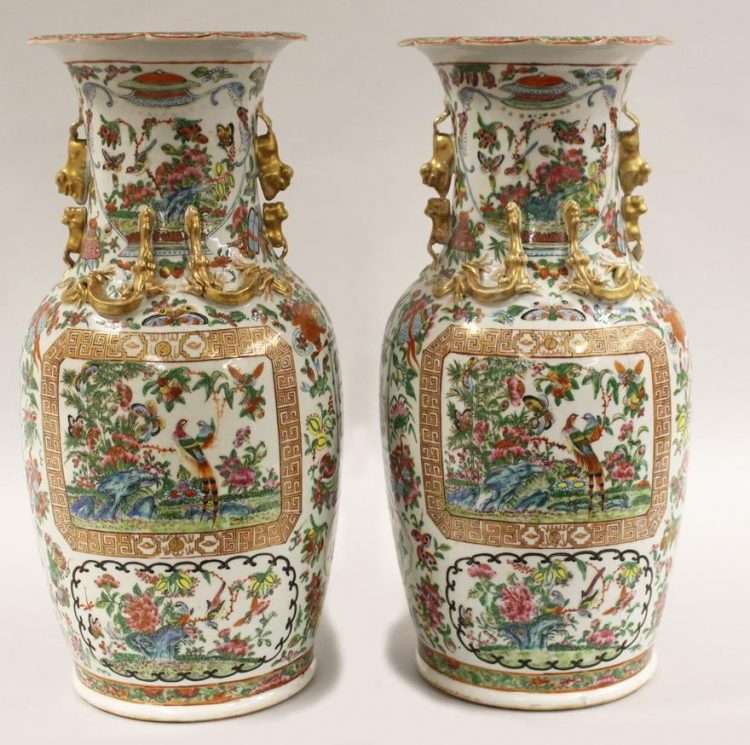 Famille Rose vase