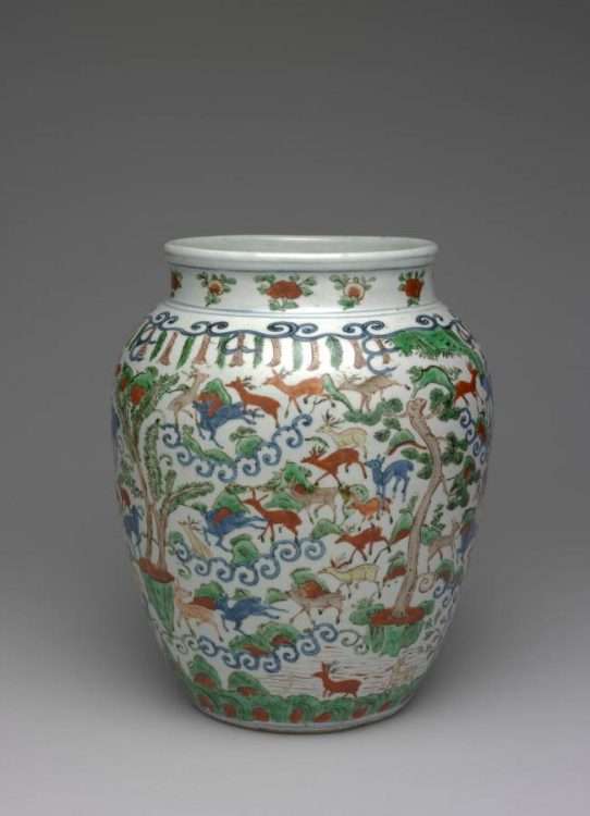 wanli 100 deer jar