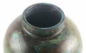 japanese bronze vase 6