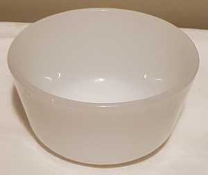 white glass bowl 1