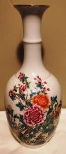 famille rose vase 1