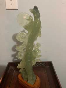 Chinese Jade Sculpture of Ladies