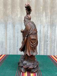 Wood Li Tieguai Sculpture   9