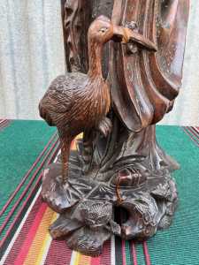 Wood Li Tieguai Sculpture   5