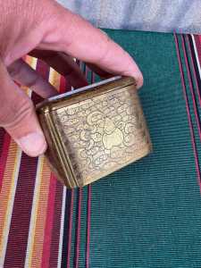 Brass Jade Box   5