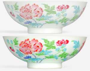 faded yongzheng bowl