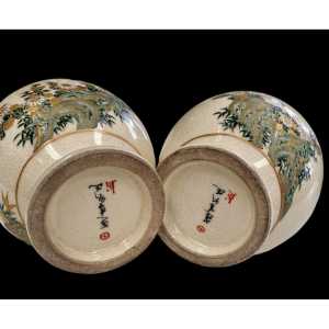 pair of hand painted antique japanese vases 393190 1160x crop center