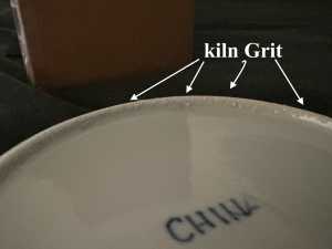4 Photo Plate marked China Blue and white 7037