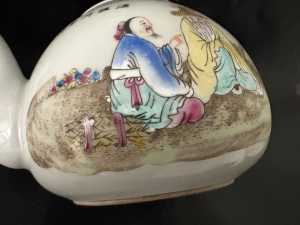 2 PROBABLY NEW TEAPOT 7394