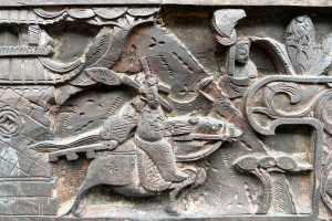Carving Left Horse