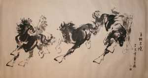 0 Shi ZhongGui Horses