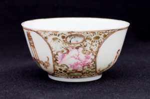 Qianlong Teeschale mit Personen2