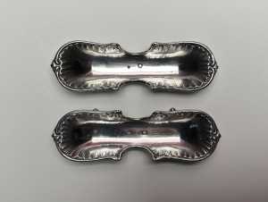 small Chinese silver chopstick rests 3